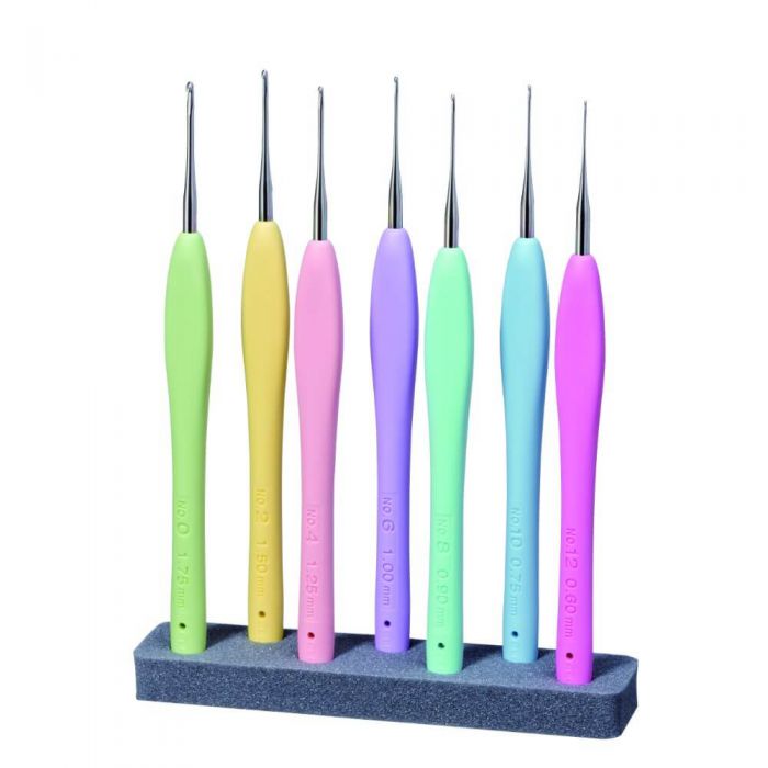 Clover Amour haaknaaldenset 0.60 mm t/m 1.75 mm