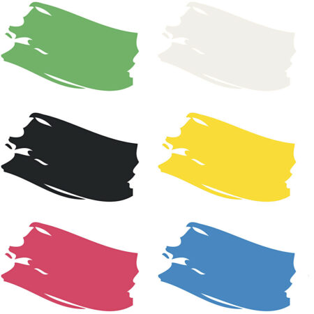 Plus Color acrylverf - Color School 6 x 250 ml - primaire kleuren - Afbeelding 3