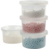 Pearl Clay - set: lichtblauw, off-white, lichtrood, - Afbeelding 5