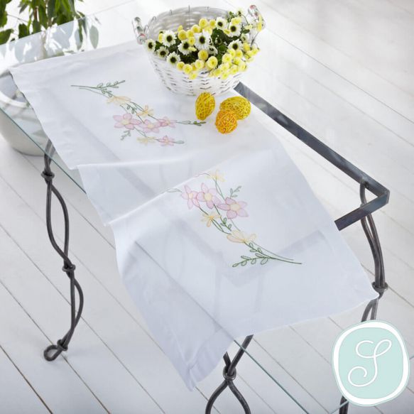 Simy's Studio Borduurpakket - Tafelloper 40x90cm