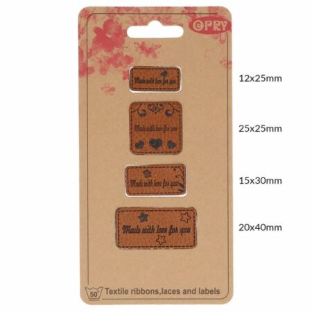 Opry Skai Leren Labels - Diverse soorten - Afbeelding 5