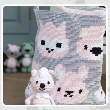 Dendennis Haakpakket Mochila Tas - Roze - Afbeelding 2