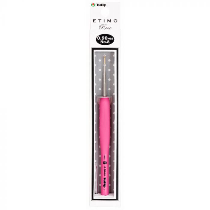 Tulip Etimo Rose Haaknaald - softgrip, diverse maten
