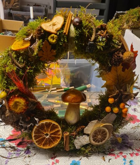 Workshop HerfstKrans - 15, 16 of 17 Oktober - Afbeelding 6
