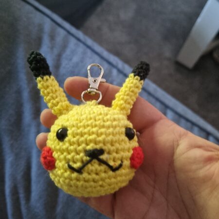 Patroon Pikachu Sleutelhanger