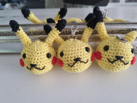 Patroon Pikachu Sleutelhanger - Afbeelding 2