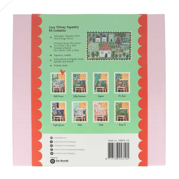 Scheepjes Lucy Tiffney Borduurkit - Little Houses - Afbeelding 2