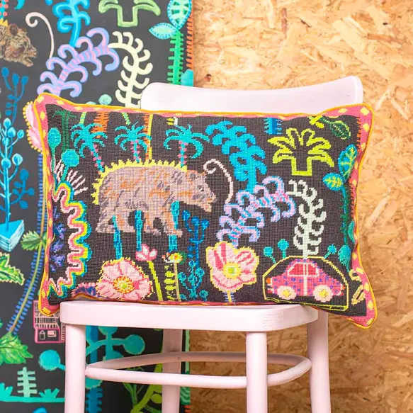 Scheepjes Lucy Tiffney Borduurkit - Mr. Bear - Afbeelding 2