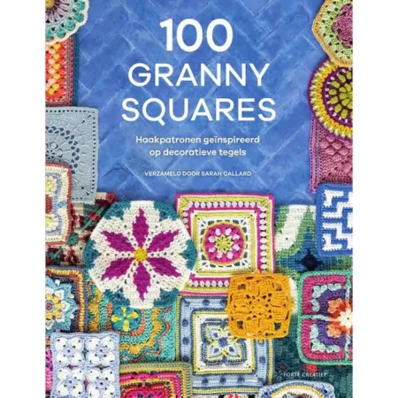 100 Granny squares Haken - Sarah Callard