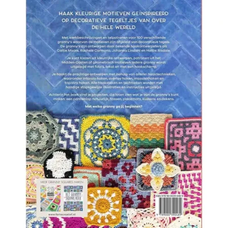 100 Granny squares Haken - Sarah Callard - Afbeelding 2