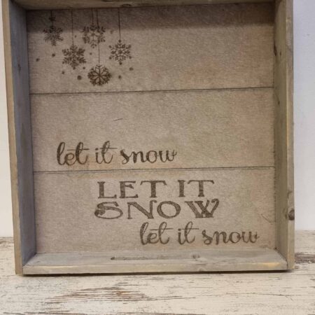 Gebrand Dienblad - Let it Snow!