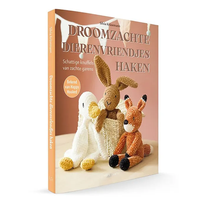Droomzachte dierenvriendjes haken - Sylvia Krusemann - Afbeelding 2