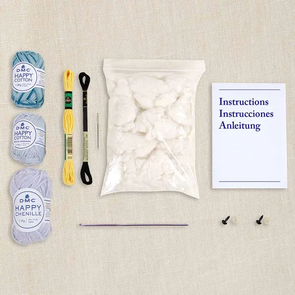 DMC AMigurumi Kit Woodland - Slak - Afbeelding 3