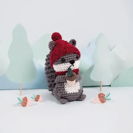 DMC Amigurumi Kit Woodland - Eekhoorn